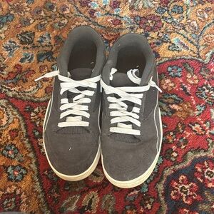 Jordan Black and White Sneakers